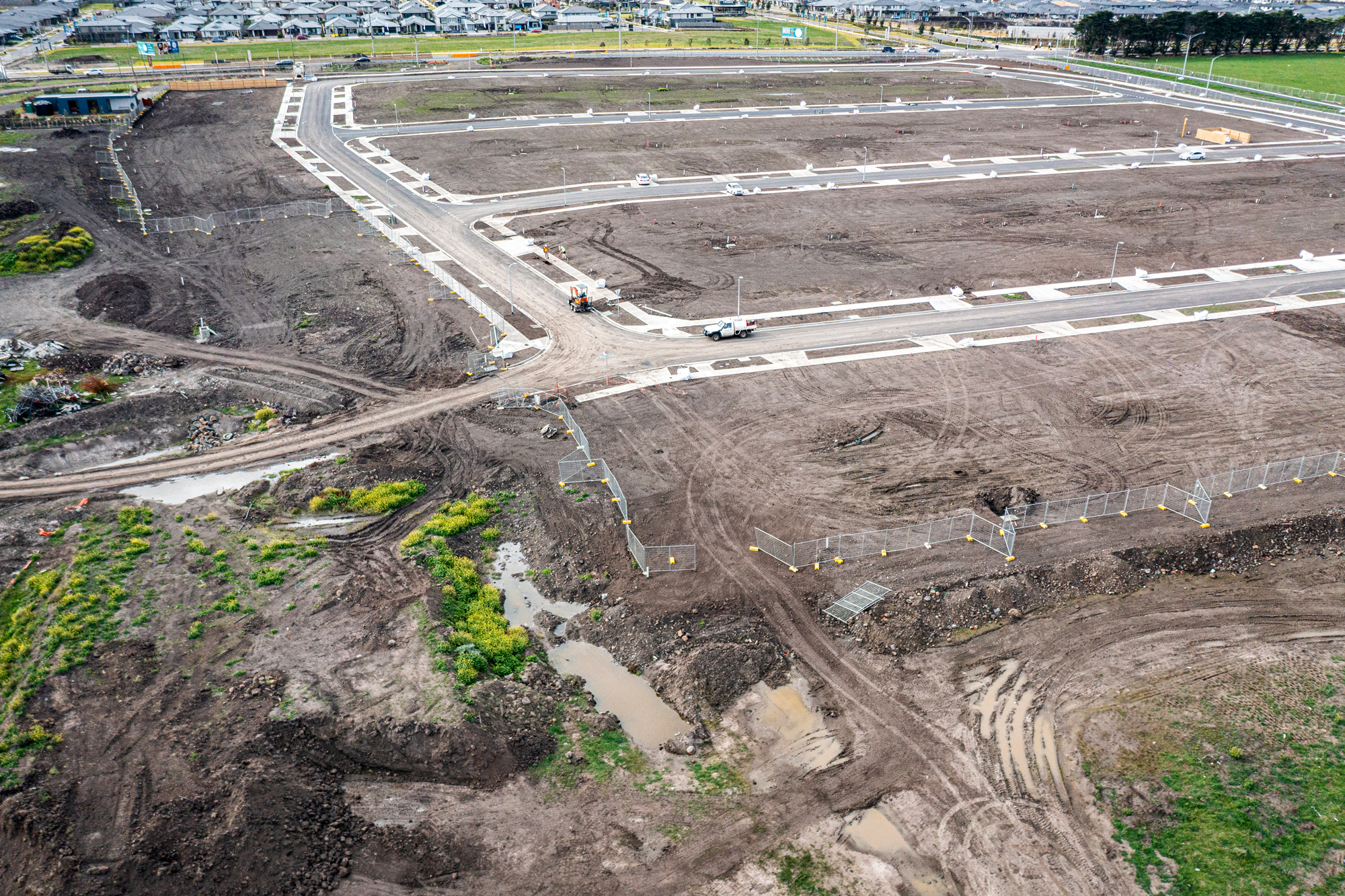 Construction news at Matilda & plans for wetlands